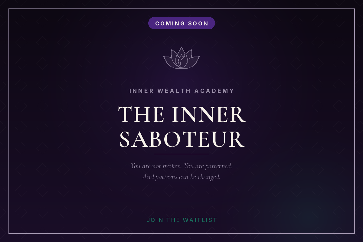 The Inner Saboteur
